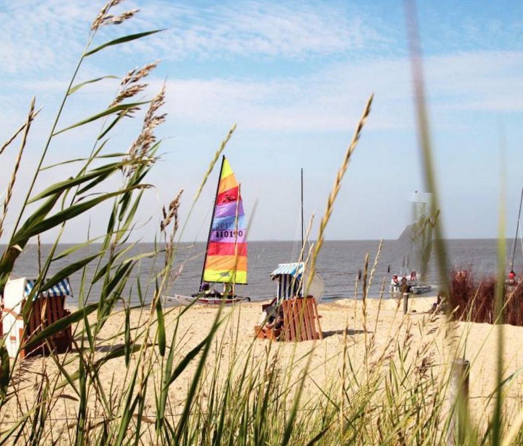 Schicke Fewo 150M Vom Strand Kostenlos Wlan Grosses Schwimmbad Sauna Cuxhaven Exterior photo